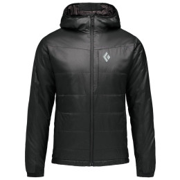 Chaqueta de hombre Black Diamond Solution 2.0 Hoody negro Black