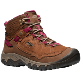 Calzado de senderismo para mujer Keen Targhee Iv Mid Wp Women marrón bison/beaujolais