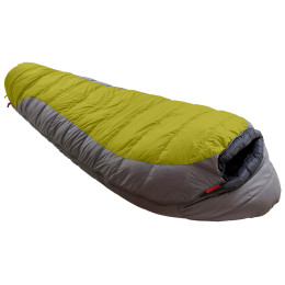 Saco de dormir de plumón Warmpeace Viking 1200 170 cm (2020) verde/gris Hay/SteelGray/Black