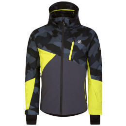 Chaqueta de hombre Dare 2b Baseplate Jacket amarillo Neon Spring/Black Geo