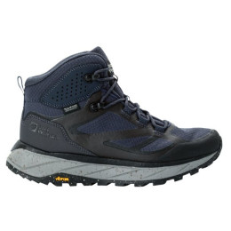 Calzado de senderismo para mujer Jack Wolfskin Terraventure Texapore Mid W gris graphite