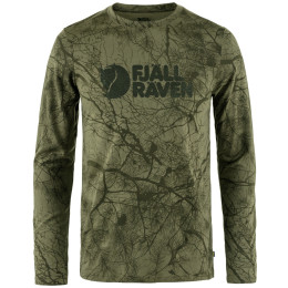 Camiseta de hombre Fjällräven Värmland Wool LS M verde Green Camo