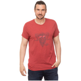 Camiseta de hombre Chillaz Arco Rock Hero rojo RedMelange