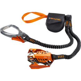 Freno de vía ferrata Skylotec Rider 3.0-R negro/naranja