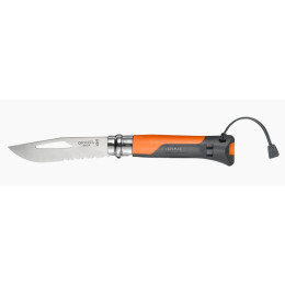 Navaja Opinel VRI N°08 Inox Outdoor naranja