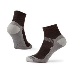 Calcetines Zulu Merino Lite Men gris/marrón