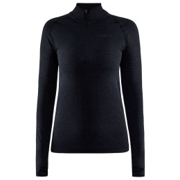 Camiseta funcional de mujer Craft Core Dry Active Comfort Zip negro Black