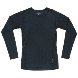 Camiseta funcional de mujer Devold Lauparen Merino 190 Base Shirt Wmn azul oscuro INK