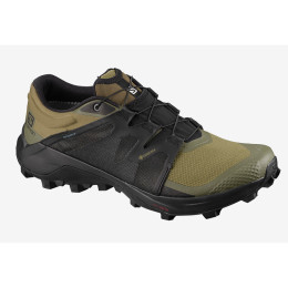 Calzado de hombre Salomon Wildcross GTX verde MartiniOlive