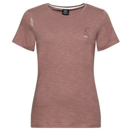 Camiseta de mujer Chillaz Valencia Tea Up burdeos Wine