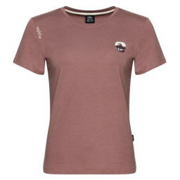 Camiseta de mujer Chillaz Iseo Sunset burdeos Wine
