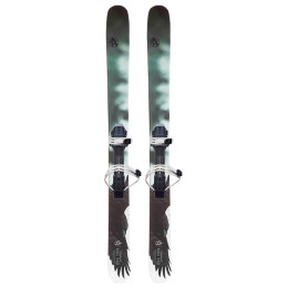 Raquetas de nieve OAC Set KAR 149 + EA 2.0 blanco/verde green/black/white