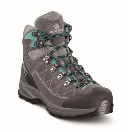 Calzado de mujer Scarpa Kailash Trek GTX WMN gris Titanium/Lagoon