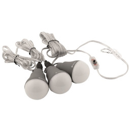 Juego de bombillas Outwell Epsilon Bulb Set 2023 gris