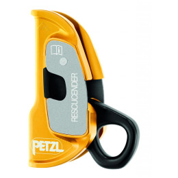 Bloqueador Petzl Rescucender negro/amarillo