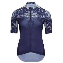 Maillot de ciclismo para mujer Silvini Mottolina azul oscuro navy