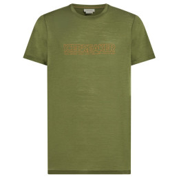 Camiseta funcional de hombre Icebreaker M 150 Tech Lite SS Tee IBCoordinates verde Sphagnum