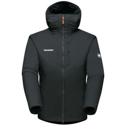 Chaqueta de hombre Mammut Rime IN Flex hooded Jacket Men negro BlackPhantom