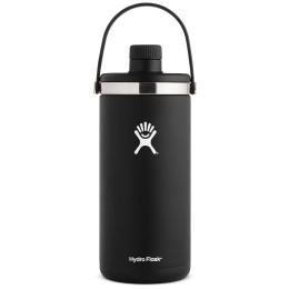 Botella Hydro Flask Oasis 128 oz (3784 ml) negro Black
