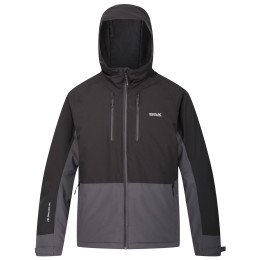 Chaqueta de hombre Regatta Highton Str III negro Black/Ash