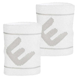 Muñequera para sudor Progress SWB 9DA blanco White