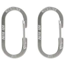 Juego de mosquetones Nite Ize MicroLink Pet Tag Carabiner - 2 Pack