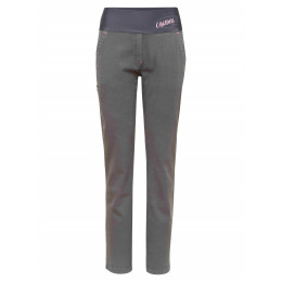 Pantalones de mujer Chillaz Helge gris/rosa DarkGray