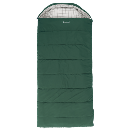 Saco de dormir tipo manta Outwell Camper Lux XL verde oscuro Green