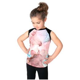 Camiseta sin mangas para niños Drexiss Full Marble Coolmax