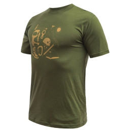 Camiseta funcional de hombre Sensor Merino Active Hiking