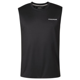 Camiseta sin mangas para hombre Progress Driver Singlet negro