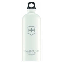 Botella Sigg Swiss Emblem 0,6 l blanco White
