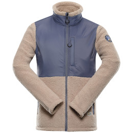 Sudadera de hombre Alpine Pro Hanan marrón/azul folkstone