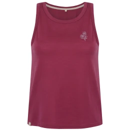 Top de mujer MOOA Merino Lyolite Edelweiss 150 rosa dark pink