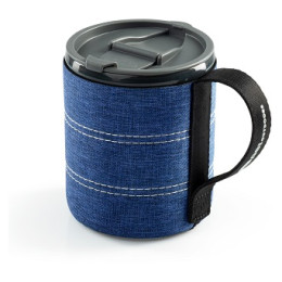 Taza GSI Outdoors Infinity Backpacker Mug azul Blue