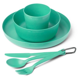 Vajilla Sea to Summit Camp Dinnerware Set - 6 pcs verde Cabbage