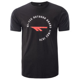 Camiseta de hombre Hi-Tec Olen negro black