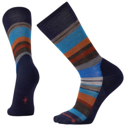Calcetines de hombre Smartwool Men's Saturnsphere negro/azul DeepNavyHCardamom