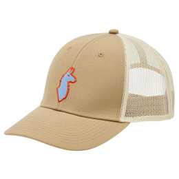 Gorra Cotopaxi Llama Trucker Hat marrón claro Desert