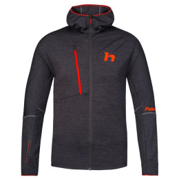 Sudadera de hombre Hannah Niro Hoody negro anthracite mel