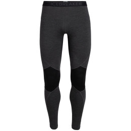 Calzoncillos funcionales de hombre Icebreaker 260 Zone Leggings gris/negro jet heather/black