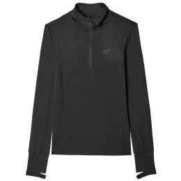 Sudadera funcional de mujer 4F Brushed Underwear F079 negro DEEP BLACK