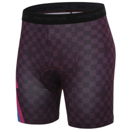 Pantalones cortos de ciclismo para mujer Protective 126011-690 P-Vert W burdeos wine