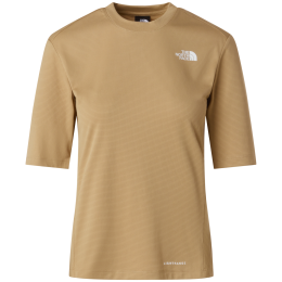 Camiseta de mujer The North Face W Shadow Short Sleeve T-Shirt marrón KELP TAN