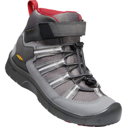 Calzado para niños Keen Hikeport 2 Sport Wp Mid Children gris/rojo Magnet/ChiliPepper
