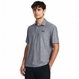 Camiseta funcional de hombre Under Armour T2G Polo gris Steel/Black