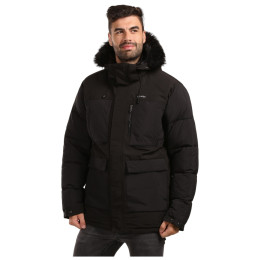 Chaqueta parka de invierno para hombre Kilpi Beta-M negro BLK