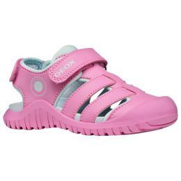 Sandalias para niños Geox J S. Fusbetto Pro Gi Pink/Aqua rosa DK PINK/AQUA