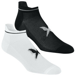 Calcetines de mujer Kari Traa Nora Sock 2Pk 2021 negro/blanco Bwt