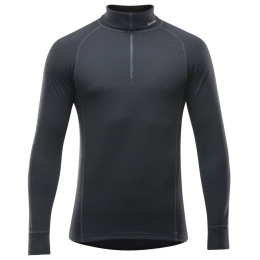 Cuello alto para hombre Devold Duo Active Man Zip Neck negro Black